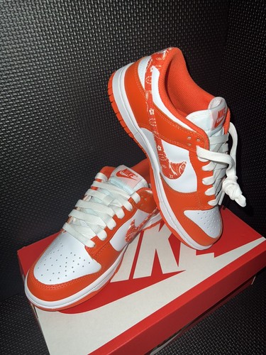 nike dunk low essential paisley pack orange