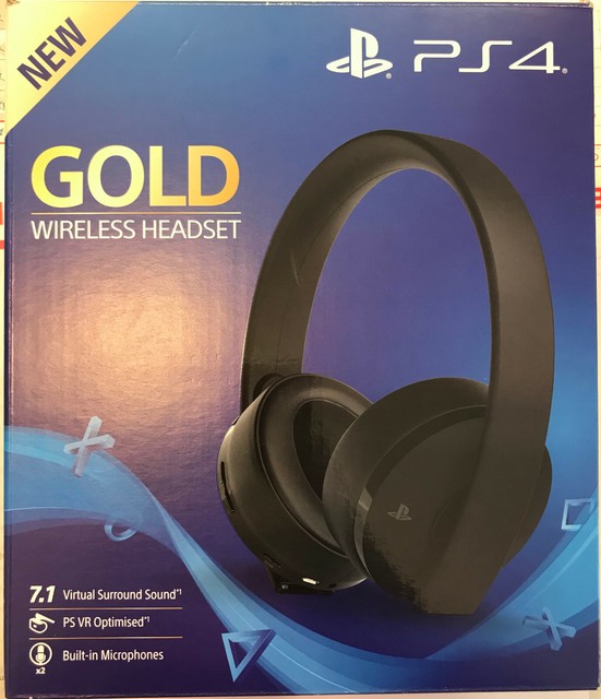 Sony Gold Cuffie Wireless per Sony PlayStation 4 - Neri (9455165) |  Acquisti Online su eBay