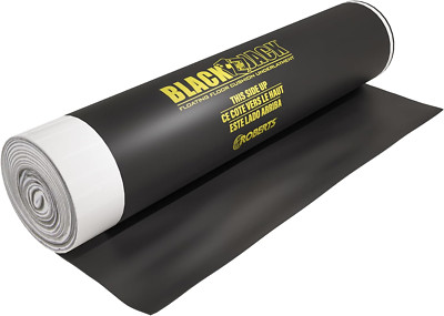 Black Jack Underlayment - 100 Sq. Ft. Roll - 43'' X 28' X 2.5 Mm