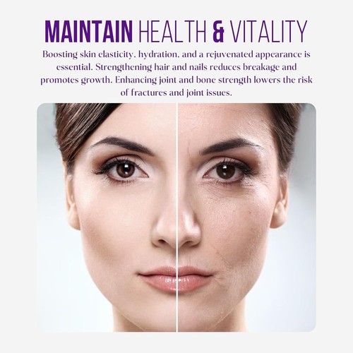 Sunberg 1000mg Multi Collagen Peptide Liquid Shots Type I, II, III Supplement - 第 15/27 張圖片