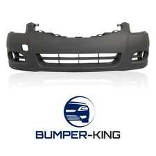 BUMPER-KING Primered Front Bumper Cover Fascia for 2010-2012 Nissan Altima Sedan