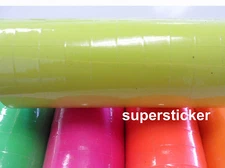 Yellow Price Tags for MX-6600 2 Lines Gun 1 tube x 13 rolls x 500 