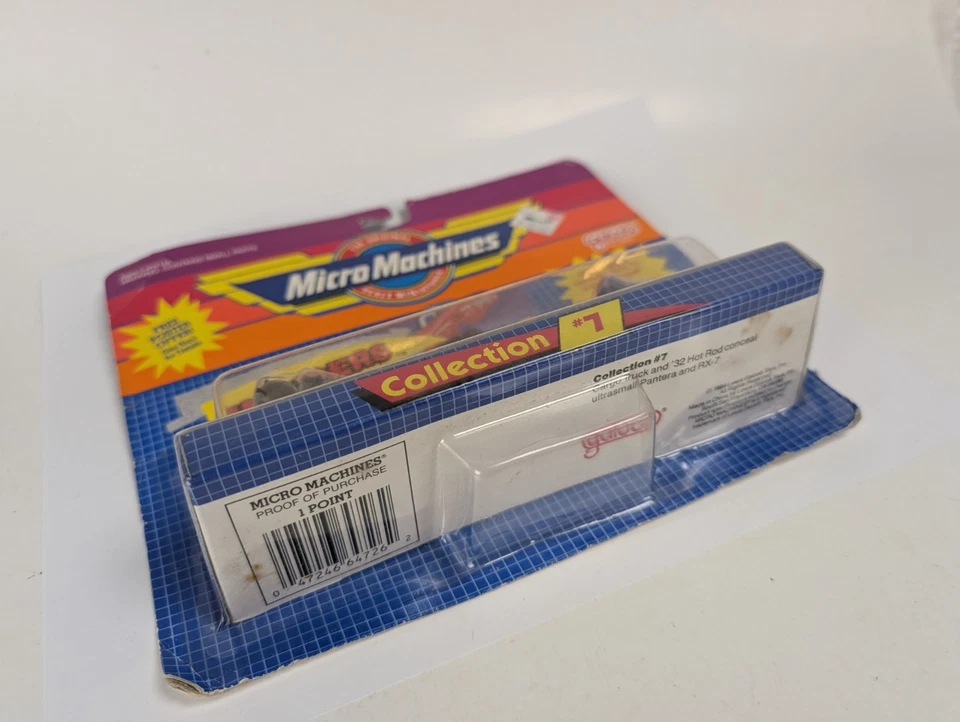 Galoob Micro Machines Insiders Collection #7 Military Truck Set Sealed (Package - Image 4 of 4