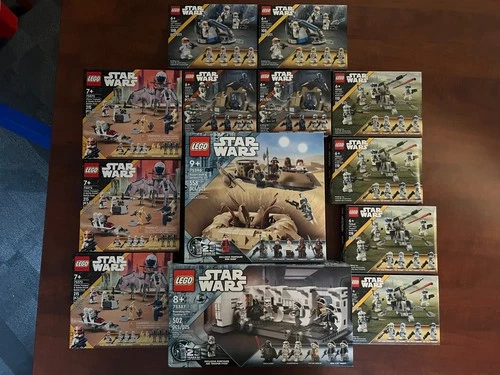 LEGO Star Wars  /  Lot of 13 Sets in Sealed Boxes  /  ~50% off Retail !!!