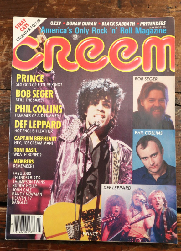 CREEM MAGAZINE VOL 14 NO 12 May 1983 PRINCE Bob Seger PHIL COLLINS Def Leppard