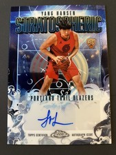 2025-26 Topps Chrome Yang Hansen Stratospheric Signatures Auto RC Trailblazers🏀