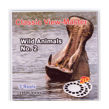 Wild Animals No.2 - Vintage Classic View-Master - 1950s