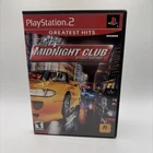 Midnight Club: Street Racing Playstation 2 PS2 No Manual , Tested !