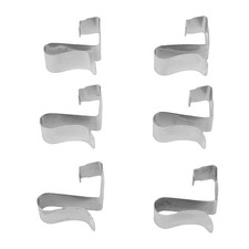 50 Pcs Gutter Clips For Hanging Xmas Light Weather Proof Metal Gutter Hook