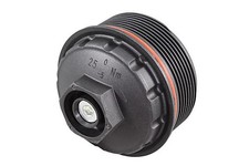 METZGER Deckel, Ölfiltergehäuse für VW Passat B5 Golf IV Bora SEAT Toledo II 