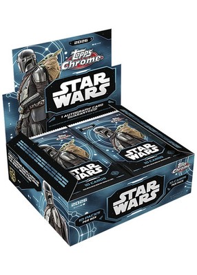 2026 Topps Chrome Star Wars - Hobby Box Sealed PRESALE 09/30