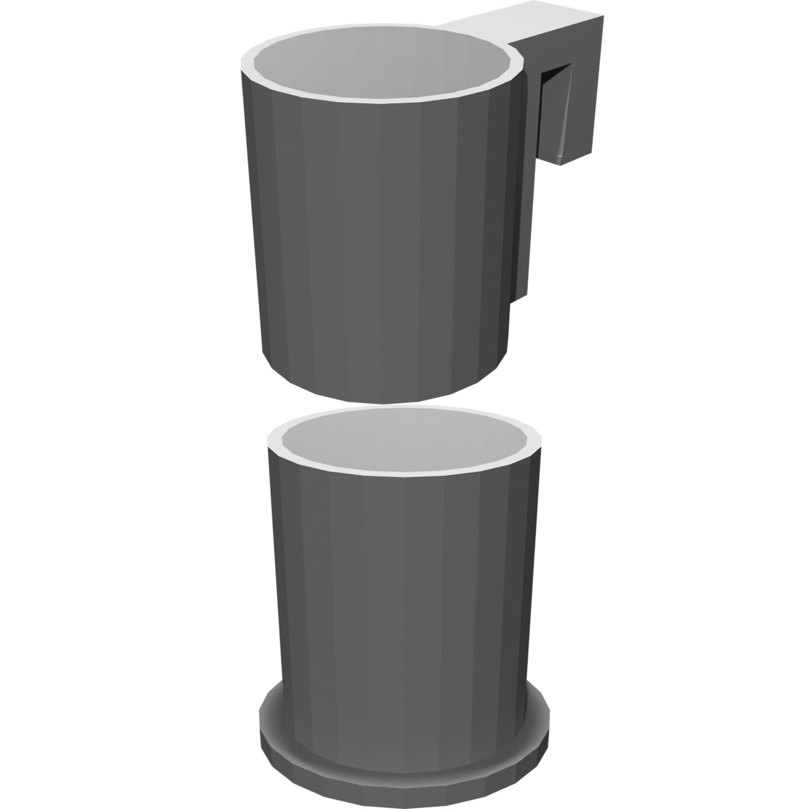 Vaso Acquaponico per Vetro Acquario 4mm Supporto Piante Idroponica 2 Pezzi