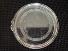 Vintage Phoenix 6" Ribbed Glass Casserole Dish w/Lid in Metal Server England — photo 6