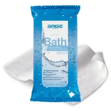 Sage Essential Bath Bath Washcloth Wipes 8 x 8" 7800 30 Pack 240 Wipes