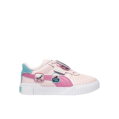 PUMA  X Paw Patrol Cali Team Lace Up  Youth Girls Pink Sneakers Casual Shoes 395