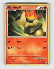 Cyndaquil 61/123 Common HeartGold & SoulSilver Pokemon 2010 Heavily Played on eBay