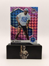 2021 Panini Mosaic Tre' McKitty #386 Prizm Purple SN #/49 RC