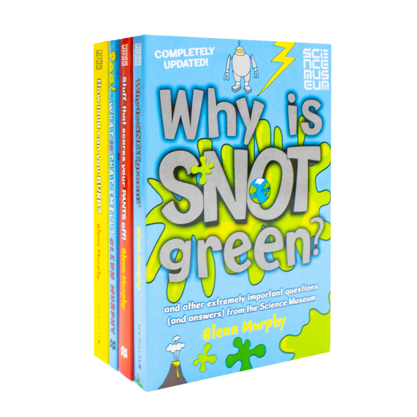 Glenn Murphy Collection 4 Books Set (Why is Snot Green?, Stuff That Scare | TODO