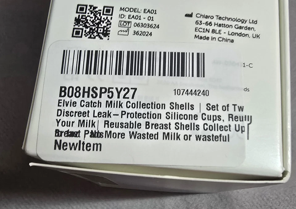 Elvie Catch Milk Collection Shells | Set of Two Silicone Cups Collect Up to 1oz - Image 3 of 3