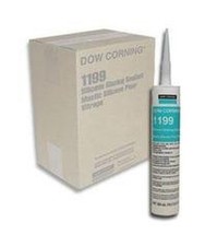 Silicone Glazing Sealant, 12 Tubes Case, for Windows