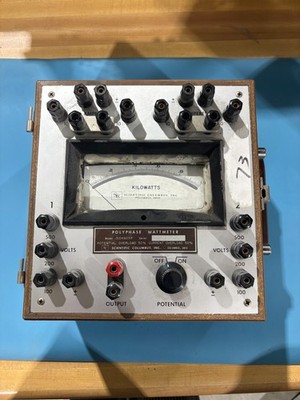 Scientific Columbus 310K605P Polyphase Wattmeter