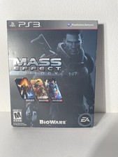 Mass Effect Trilogy PS3 PlayStation 3 / With Sleeve - CIB