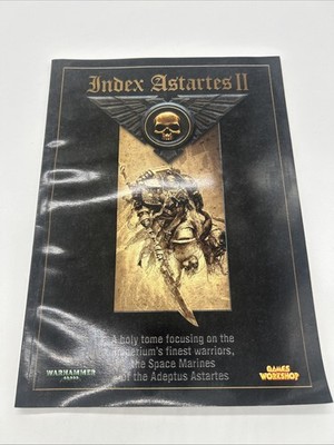 Games Workshop Warhammer 40k 40,000 Index Astartes Volume 2 II 2002 OOP Rare