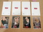 Levi’s ROSÉ Official Photocard 4-Card Set BLACKPINK ROSIE rose