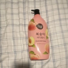 Shower Mate Peach Body Wash Liquid Unisex 33.81 fl oz Pink