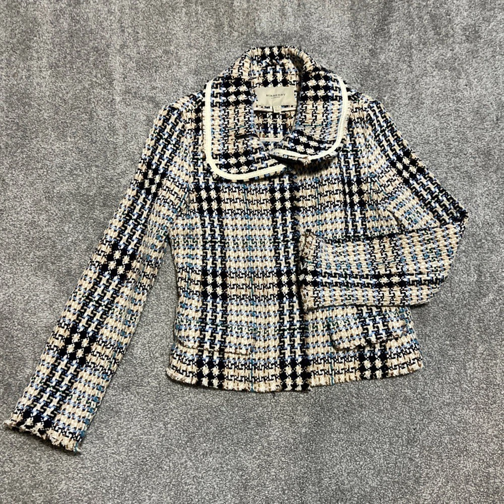 Burberry Tweed Coats, Jackets & Vests for Women for sale | eBay