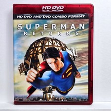 Superman Returns HD DVD DVD Combo Format Movie Brandon Routh DC Comics Warner