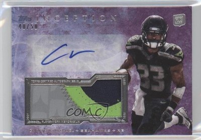 2013 Inception Purple 40/50 Christine Michael RPA Rookie Jumbo Patch Auto RC 1q2