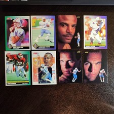1991 Score - Eight Houston Oilers cards
