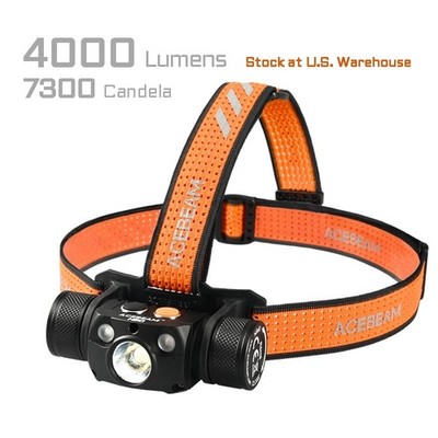 Acebeam H30 Rechargeable Headlamp XHP70.2 4000 Lumen (5000K) + Red + CRI90 - NEW