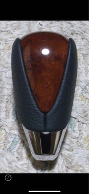 20 Series Vellfire/Alphard Shift Knob Wood Grain  OEM Platinum Prime