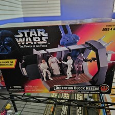 Vintage Star Wars Detention Block Rescue Star Wars The Power Of The Force Sealed