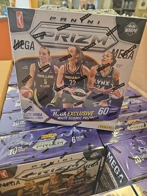 2025 Panini PRIZM WNBA Mega Box- Factory Sealed In Hand Quantity Available 
