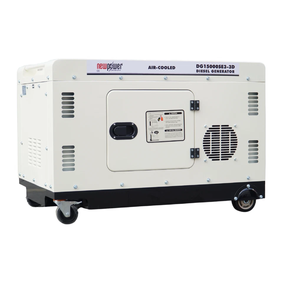 DG15000 Stromerzeuger 10 kw  Diesel Generator Stromaggregat  AVR 230V oder 400V - Bild 3 von 4