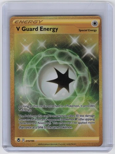 V Guard Energy (Secret) Secret Rare SWSH12: Silver Tempest 215/195 NM