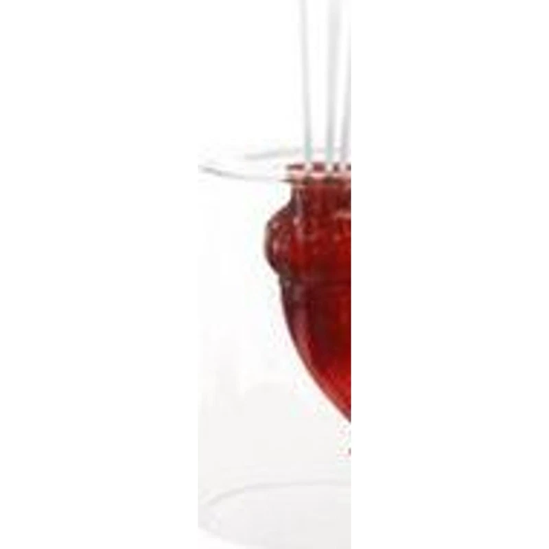 Diffusore di Fragranza Corno Rosso Portafortuna BRANDANI Vetro Bastoncini 60 ml, fotografia 5 di 9