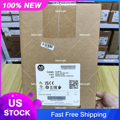 NEW Sealed Allen Bradley 25B-D017N104 Power Flex 525 7.5kw/10HP AC Drive