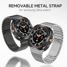 Luxury Stainless Steel Band for Samsung Galaxy Watch 8 40mm 44mm 8 Classic 46mm