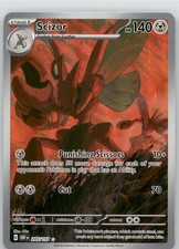 Scizor Holo Illustration Rare SV03: Obsidian Flames 205/197 NM on eBay