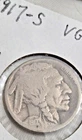 1917-S Very Good Buffalo Nickel, KEY DATE COIN!!