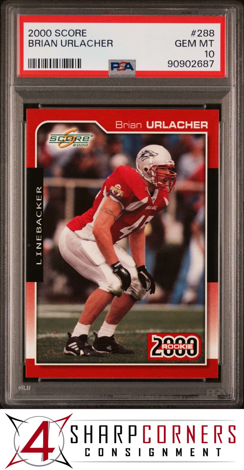 Brian Urlacher Score #288 Base