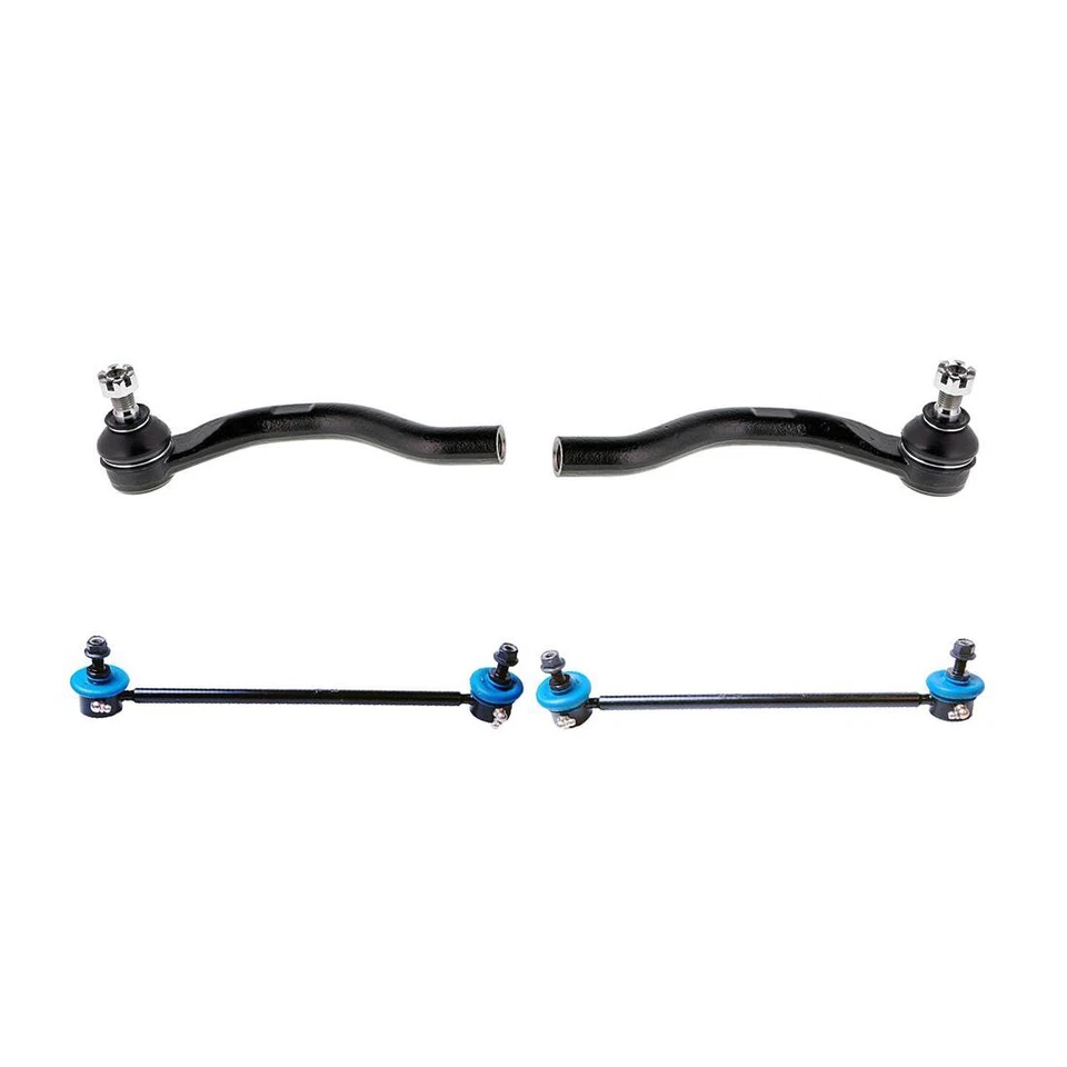 Barra estabilizadora de extremo de barra estabilizadora delantera Mevotech 4 piezas para Honda Civic 2012 2013 2014 Foto 2 de 4