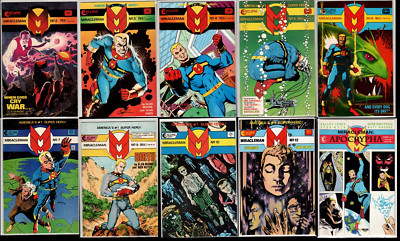 Miracleman 10 issue Lot 2 3 4 5 6 7 9 10 12 Eclipse Apocrypha 1 Moore NM/NM+ 9.4