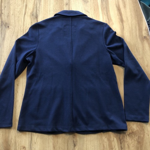 Street One Damen Blazer Schwarz/blau/kariert Gr. 40 - Bild 5 von 6