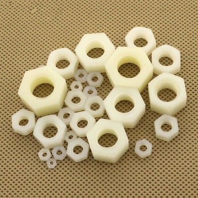 Color : White, Size : M3 50pcs DKEKE White Black Nylon Hex Metric Nut Hexagon Threaded Plastic Nuts M2 M2.5 M3 M4 M5 M6 M8 M10 M12 M14 M16 M18 M20 DKEKE Color : White, Size : M3 50pcs DKEKE White Black Nylon Hex Metric Nut Hexagon Threaded Plastic Nuts M2 M2.5 M3 M4 M5 M6 M8 M10 M12 M14 M16 M18 M20 DKEKE