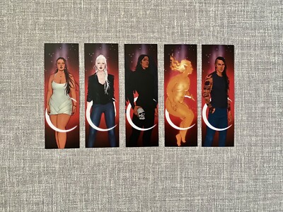 Illumicrate Bookmark Set Crescent City House Of Earth And Blood Sarah J. Maas